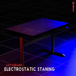 میز گیمینگ ارگونومی تایتان Gaming Desk TITAN RGB Black | دراگون شاپ