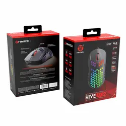 موس گیمینگ فن تک Fantech UX2 Hive RGB Wired