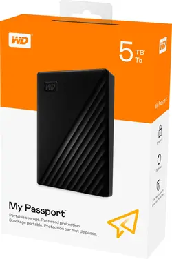 هارد دیسک اکسترنال وسترن WD My Passport 5TB | دراگون شاپ