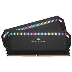 رم کورسیر RAM Corsair DOMINATOR PLATINUM RGB 64GB 32GBx2 5200MHz CL40 DDR5 | دراگون شاپ