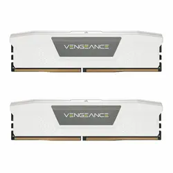 رم کورسیر RAM Corsair Vengeance White 32GB 16GBx2 5200MHz CL40 DDR5 | دراگون شاپ