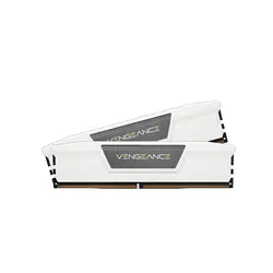 رم کورسیر RAM Corsair Vengeance White 32GB 16GBx2 5200MHz CL40 DDR5 | دراگون شاپ