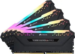 رم کورسیر RAM Corsair VENGEANCE RGB PRO 128GB 32GBx4 3200MHz CL16 | دراگون شاپ