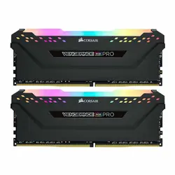 رم کورسیر RAM Corsair VENGEANCE RGB PRO 64GB 32GB×2 DDR4 4000MHz CL18 | دراگون شاپ