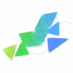 کیت هوشمند روشنایی 9 تکه نانولیف مدل Nanoleaf Triangle Starter Kit | دراگون شاپ