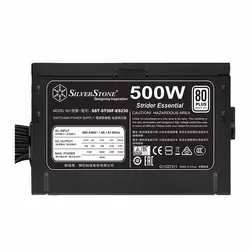 منبع تغذیه سیلوراستون 500 وات Power SilverStone SST-ST50F-ES230 | دراگون شاپ