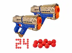 تفنگ دوقلو رویال گلد ایکس شات X-Shot Chaos مدل Meteor | دراگون شاپ