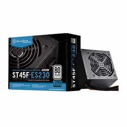 منبع تغذیه سیلوراستون 450 وات Power SilverStone SST-ST45F-ES230 | دراگون شاپ