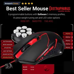 باندل کیبورد و موس گیمینگ ردراگون Keyboard and Mouse Gaming Redragon S101-BA-1 | دراگون شاپ