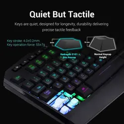 باندل کیبورد و موس گیمینگ ردراگون Keyboard and Mouse Gaming Redragon S101-BA-1 | دراگون شاپ