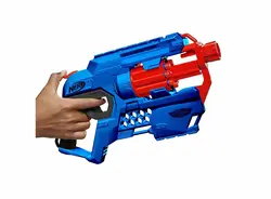 تفنگ نرف Nerf مدل Alpha Strike Hammerstorm مدل آبی | دراگون شاپ