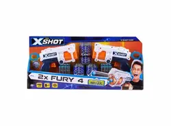 تفنگ دوقلو ایکس شات X-Shot مدل Fury 4 | دراگون شاپ