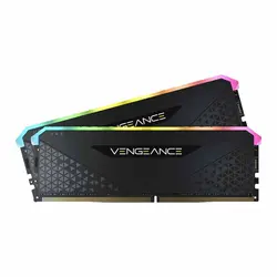 رم کورسیر RAM Corsair VENGEANCE RGB RS 16GB 8GBx2 3200MHz CL16 | دراگون شاپ