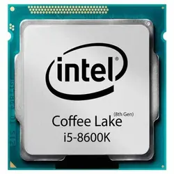 پردازنده اینتل Intel CORE i5-8600K COFFEE LAKE | دراگون شاپ