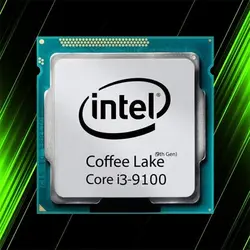 پردازنده بدون باکس اینتل Intel Core i3 9100 Coffee Lake | دراگون شاپ