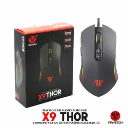 موس گیمینگ فن تک MOUSE Gaming FANTECH X9 THOR | دراگون شاپ