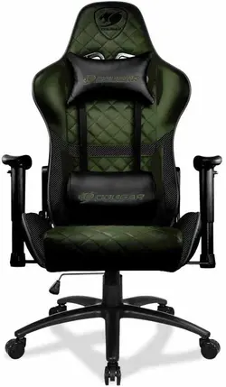 صندلی گیمینگ کوگار سبز Gaming Chair Cougar Armor One X GREEN | دراگون شاپ