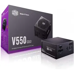 منبع تغذیه Power COOLER MASTER V550 GOLD | دراگون شاپ