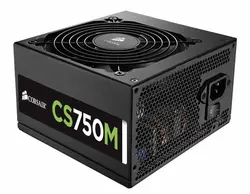 منبع تغذیه کورسیر Corsair CS750M-80Plus Gold | دراگون شاپ