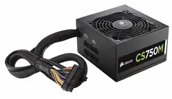 منبع تغذیه کورسیر Corsair CS750M-80Plus Gold | دراگون شاپ