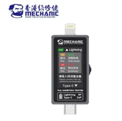 تستر USB مدار شارژ اندروید و ایفون MECHANIC T824