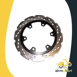 دیسک ترمز چرخ جلو موتور سیکلت آپاچی 180 مدل ap180