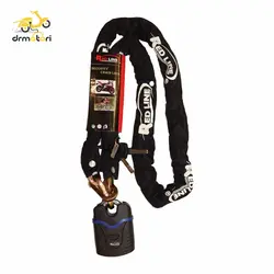 قفل زنجیر ضد برش موتور سیکلت ردلاین