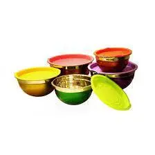 ست 5 تکه کاسه سالاد رنگی Salad Bowl