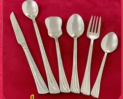 سرویس قاشق چنگال آهنربا نگیر مونیخ ۱۳۰ پارچ جعبه کارتنی طرح ابرویی