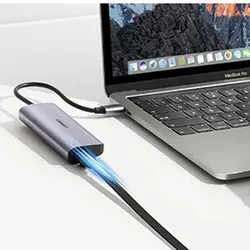 هاب مبدل یوگرین USB-C To 3*USB 3.0 A HUB مدل CM252 کد 60718