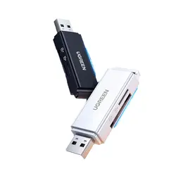 کارت خوان یوگرین USB 3.0 Card Reader For TF/SD مدل CM104