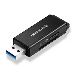 کارت خوان یوگرین USB 3.0 Card Reader For TF/SD مدل CM104