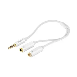 کابل تبدیل 1 به 2 صدا 3.5 میلی متر یوگرین مدل Av141