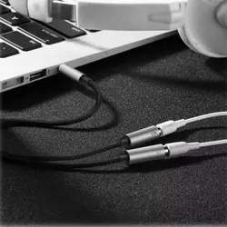 کابل تبدیل 1 به 2 صدا 3.5 میلی متر یوگرین مدل Av141