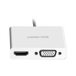 تبدیل Type C به HDMI و VGA یوگرین مدل MM123 کد 30843