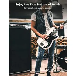 کابل 1 به 1 صدا استریو 6.35 میلی متر (AUX) یوگرین مدل AV128 کد 10636