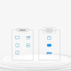 کابل HDMI به VGA یوگرین مدل MM101 کد 30449
