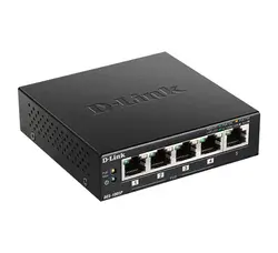 سوئیچ غیر مدیریتی 5 پورت با 4 پورت PoE دی لینک مدل DES-1005P - ایزی مارکت