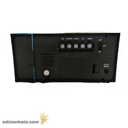 ساعت رومیزی زنگ دار دیجیتال همراه با پروژکتور | نمایش دما و رطوبت (مدل 8290)