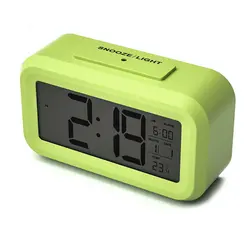 ساعت رومیزی دیجیتال زنگ دار هوشمند مدل TCK-18 رنگ سبز