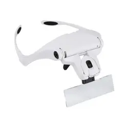 ذره بین هدلایتی پیشانی 5 لنز چراغدار مدل 9892B1