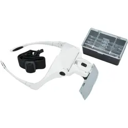 ذره بین هدلایتی پیشانی 5 لنز چراغدار مدل 9892B1