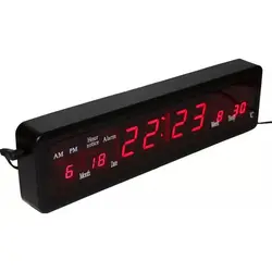 ساعت اتوبوسی با دماسنج و تقویم دیجیتالی LED بزرگ مدل CX-808