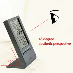 ساعت دماسنج و رطوبت سنج دیجیتالی رومیزی مدل CX-220