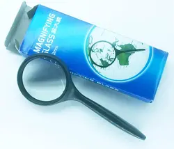 ذره بین شیشه ای دسته دار 50mm