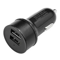 شارژر فندکي 5 ولت 2.4 آمپر با دو خروجي USB