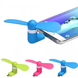مینی پنکه همراه موبایل Mini USB Fan مخصوص اندروید