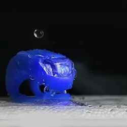 چراغ دوچرخه سیلیکونی سه حالته دوتایی