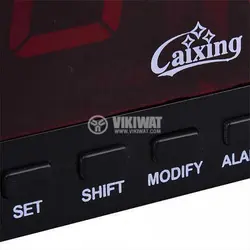 ساعت ،دماسنج و تقویم دیجیتالی LED بزرگ CX-2158