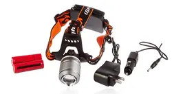 چراغ پیشانی هدلایت آکواریومی LED آبی و سفید مدل dual source